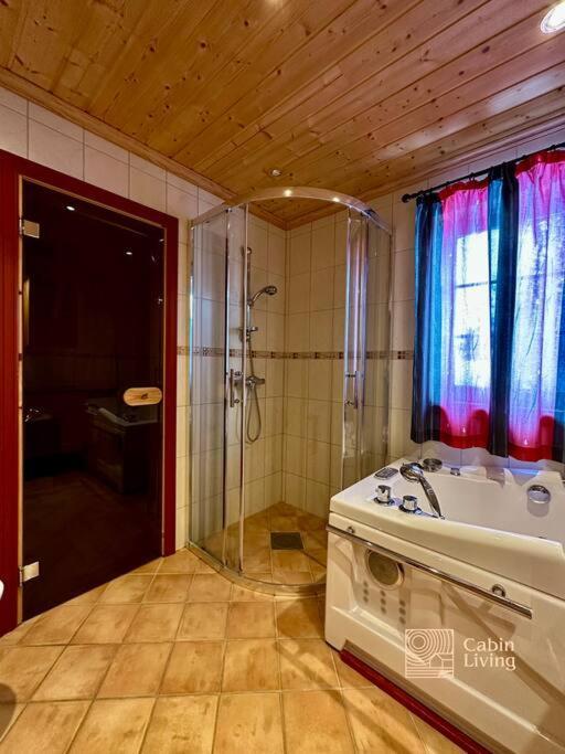 Large Cabin Sjusjoen Best View, Sauna, Ski Inout Dış mekan fotoğraf