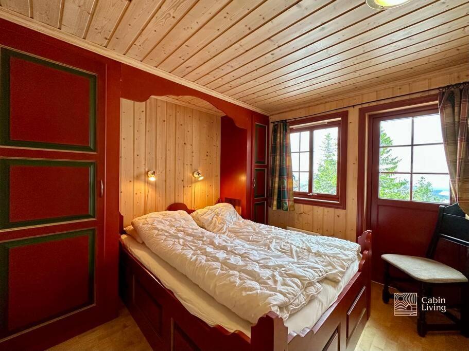 Large Cabin Sjusjoen Best View, Sauna, Ski Inout Dış mekan fotoğraf